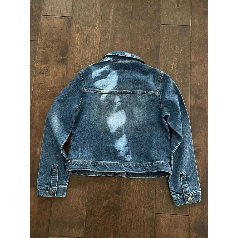 Lot Of 5 Girls Graphic T-shirts Denim Jacket Size L Colorful Old Navy, TCP - Picture 4 of 12
